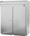 Thumbnail image #1 for Beverage-Air P-Series 2-Section Roll-In Refrigerator, Top-Mount Self-Contained, 70.84 Cu. Ft., Solid Doors