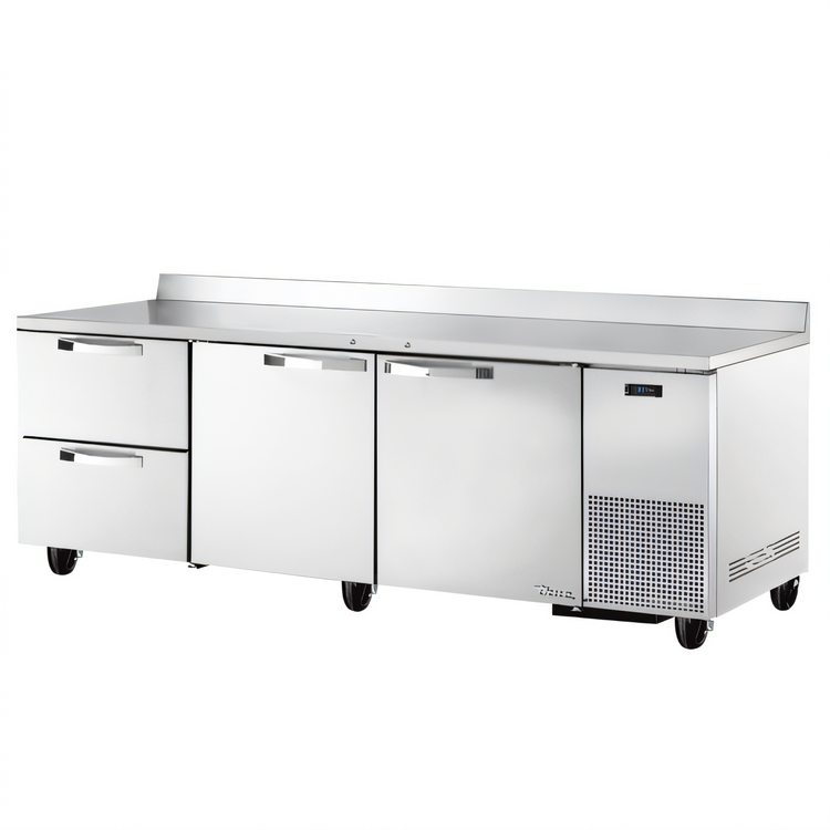 Product image #1 for True SPEC SERIES Three-Section Deep Work Top Refrigerator with 2 Doors and 2 Drawers