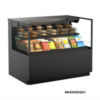 Structural Concepts Reveal® Non-Refrigerated Self-Service Display Case, Freestanding, 35-3/4 Inch W
