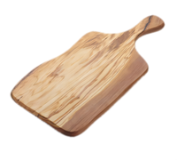 American Metalcraft Olive Wood Free-Form Serving Board with Handle, 17-3/8 x 7-3/4 Inches