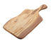 Thumbnail image #1 for American Metalcraft Olive Wood Free-Form Serving Board with Handle, 17-3/8 x 7-3/4 Inches