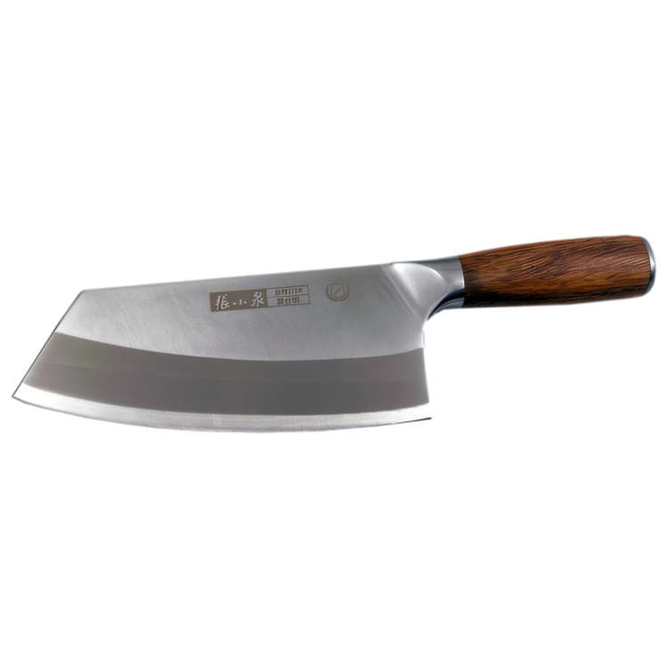 Product image #1 for Zhang Xiao Quan Medium Rocking Chinese Chef's Knife, 8 x 3.25-Inch Triple-Layer Stainless Steel Blade