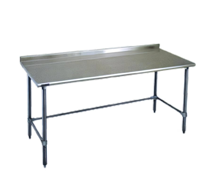 Product image #1 for Eagle Spec-Master 96-Inch W x 36-Inch D Stainless Steel Work Table with 1-1/2-Inch Rear Upturn and Tubular Base