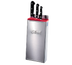 Thumbnail image #1 for Edlund KR-50R Color-Coded Knife Rack with Red Insert, 12-Inch Skirt and Stainless Steel Back Plate