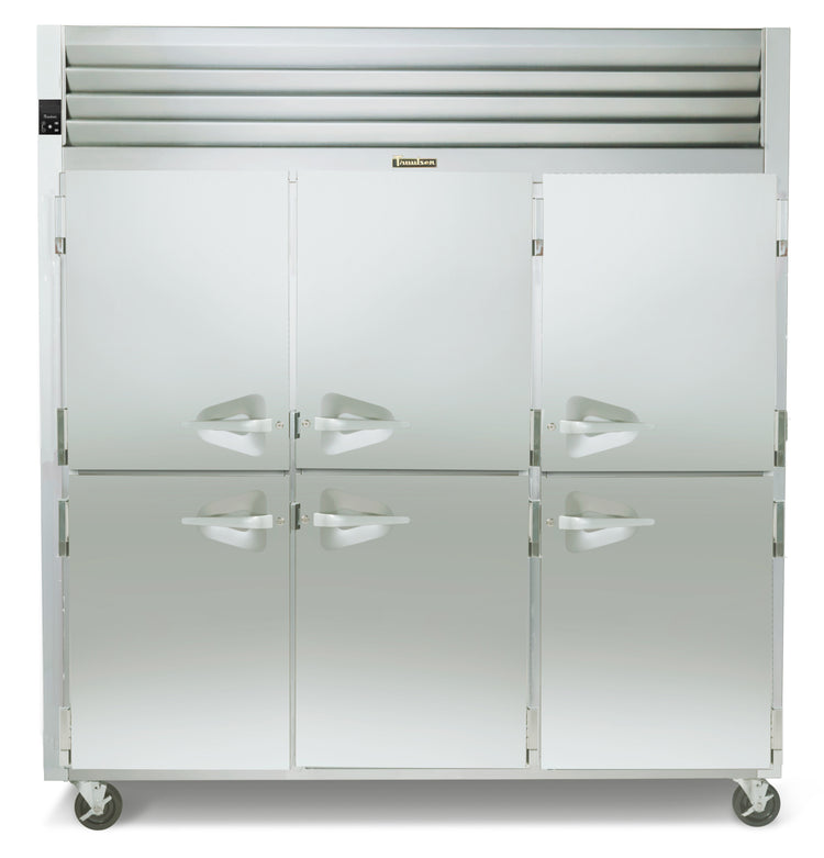 Product image #1 for Dealer's Choice G Series 3-Section Reach-In Freezer, Half-Height Solid Doors, Top-Mounted Self-Contained, 69.15 Cu. Ft.