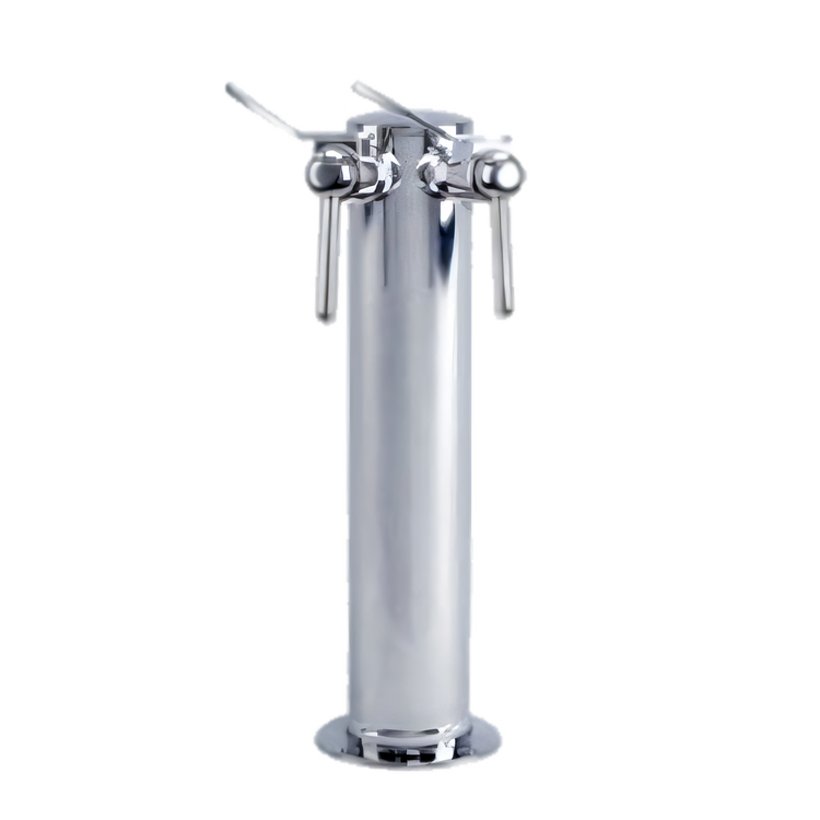 Product image #1 for Micro Matic Countertop Air-Cooled Single Column Wine Font with 2 Side Pull Faucets
