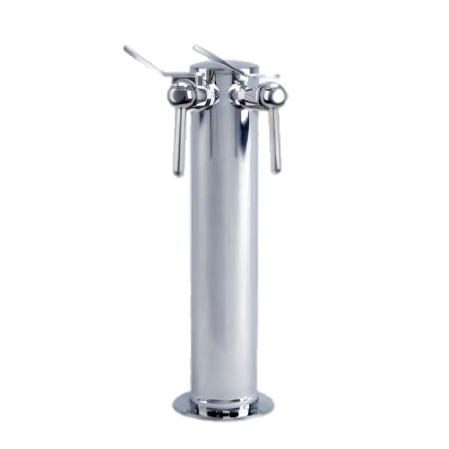 Product image #1 for Micro Matic Countertop Air-Cooled Single Column Wine Font with 2 Side Pull Faucets