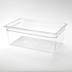 Thumbnail image #1 for American Metalcraft Full-Size Clear Polycarbonate Beverage Tub Insert