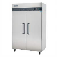 Migali Competitor Series® Two-Section Reach-In Refrigerator, 49 Cu. Ft., Top-Mount Self-Contained, Stainless Steel, 115V