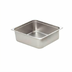 Thumbnail image #1 for 2/3 Size Solid Stainless Steel Hotel Pan, 4-Inch Deep