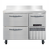 Thumbnail image #1 for Continental Refrigerator FA43SNBS-D 43-Inch Shallow Depth Worktop Freezer with Drawers and Door
