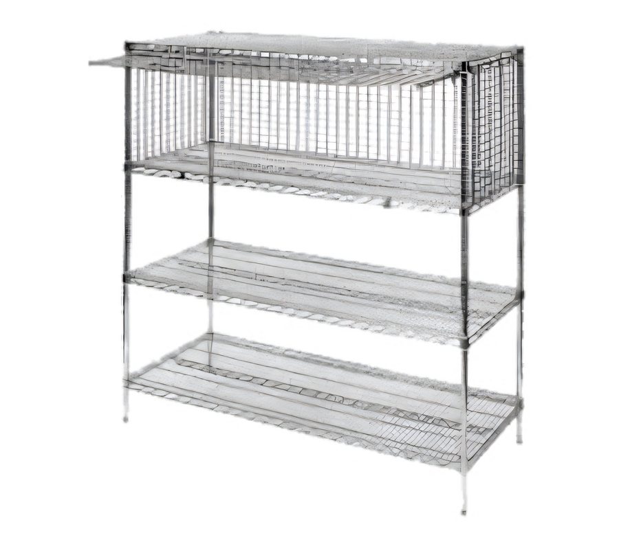 Product image #1 for Metro Super Erecta Stainless Steel Security Module with Door and Panels, 30W x 24D x 20H