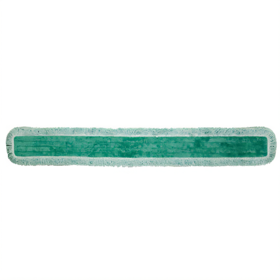 Product image #1 for Hygen 60-Inch Microfiber Green Dust Mop Pad with Fringe, Head Only