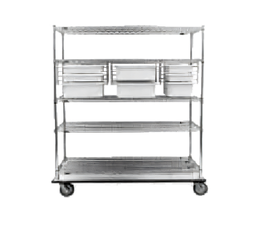 Product image #1 for Super Erecta Nickel-Chrome Wire Tray/Tote Slide System for 21-Inch Shelves