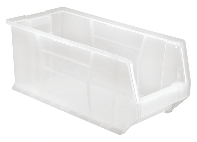 Product image #1 for Quantum Hulk 24-Inch Clear Stackable Polypropylene Storage Bin