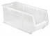Thumbnail image #1 for Quantum Hulk 24-Inch Clear Stackable Polypropylene Storage Bin