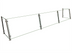 Thumbnail image #1 for Hatco Flav-R-Shield EP15-120 Full-Service Pass-Over Sneeze Guard, 3-Bay, 120 Inch Wide