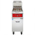 Thumbnail image #1 for Vulcan PowerFry3 21-Inch Wide High-Efficiency Gas Floor Fryer with Built-In Filtration, 65 lb Capacity