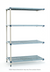 Thumbnail image #1 for MetroMax Q 60-Inch Wide x 18-Inch Deep x 63-Inch High 4-Shelf Add-On Polymer/Wire Shelving Unit