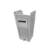 Thumbnail image #1 for Advance Tabco Easy-Access Stainless Steel Pedestal Base with Foot Valve for 10 x 14 Inch Bowl