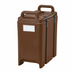 Thumbnail image #2 for Cambro Camtainer 3-3/8 Gallon Insulated Soup Carrier, No Spigot, Dark Brown