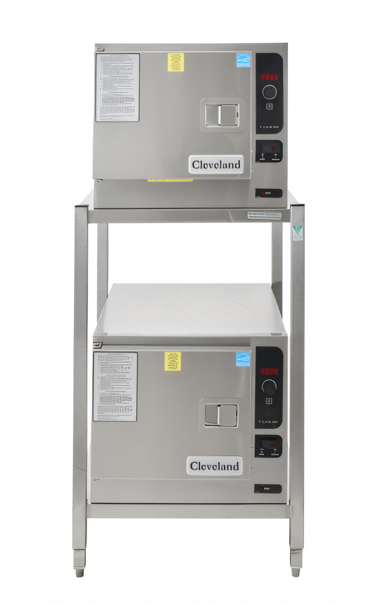 Product image #1 for Cleveland SteamChef 3 Double-Stack Boilerless Electric Countertop Convection Steamer, 2 Compartments