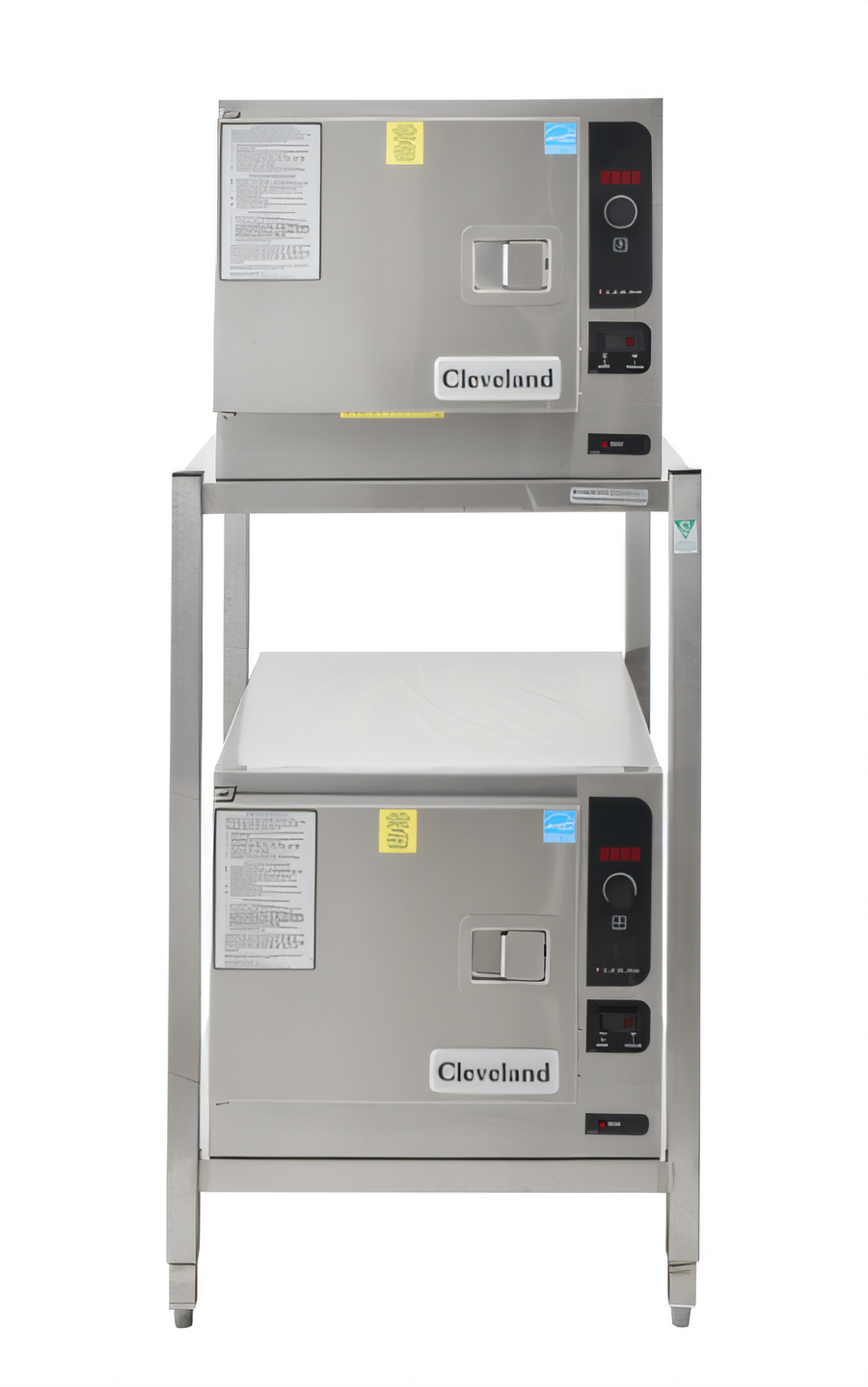 Product image #1 for Cleveland SteamChef 3 Double-Stack Boilerless Electric Countertop Convection Steamer, 2 Compartments