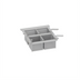 Thumbnail image #1 for RATIONAL Portion Basket Kit with 4 Perforated 1/6 GN Baskets and Frame for 2-XS