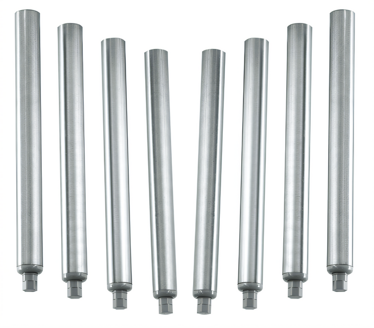 Product image #1 for Krowne Silver Series Stainless Steel Legs, 8-Piece Set