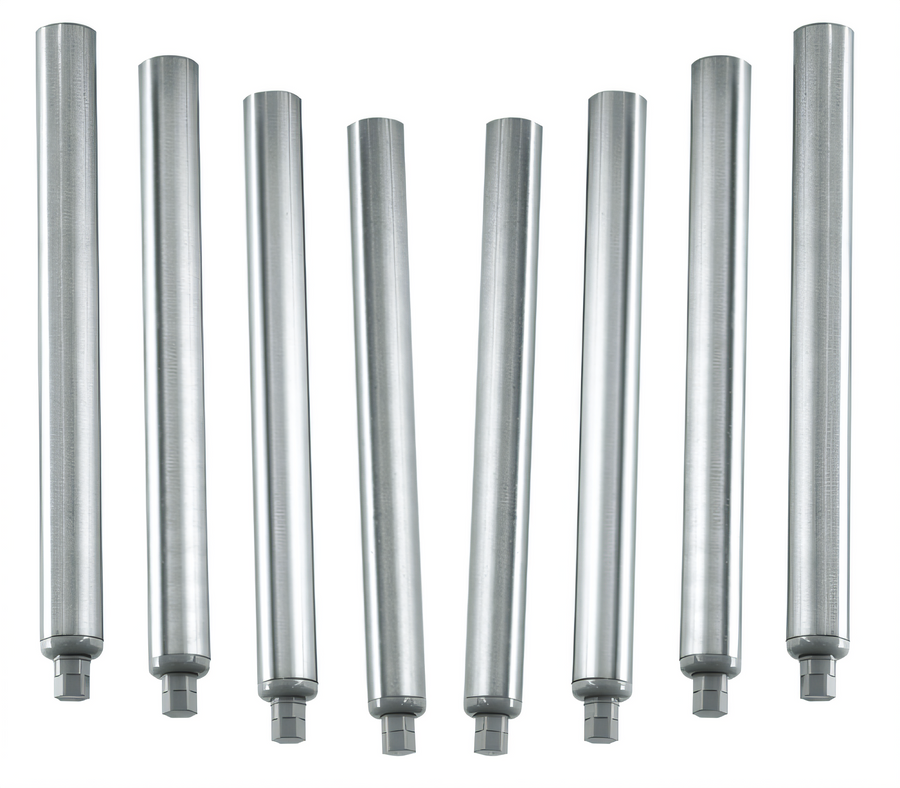 Product image #1 for Krowne Silver Series Stainless Steel Legs, 8-Piece Set