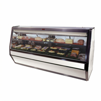 Howard-McCray 40E Series 75-Inch Straight Glass Self-Contained Deli Meat & Cheese Service Case with LED Lighting