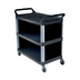 Thumbnail image #1 for Rubbermaid Commercial Products FG409300BLA Xtra Bus Cart