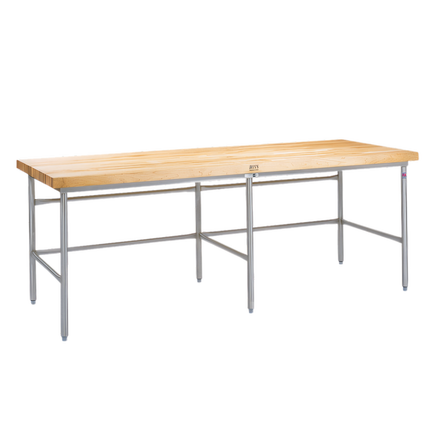 Product image #1 for John Boos Stainless Steel Baker's Table Frame for 72 x 48-Inch Top