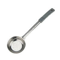 Winco Prime FPPN-4 4 oz Gray Perforated One-Piece Stainless Steel Food Portioner