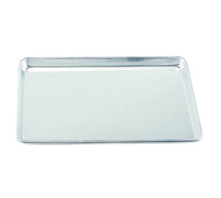 Product image #1 for Crestware Heavy-Duty 16 Gauge Aluminum Full-Size Sheet Pan, 18 x 26 x 1 Inch, Solid, Natural Finish
