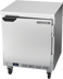 Thumbnail image #1 for Beverage Air WTF27HC-FLT Shallow Depth Worktop Freezer, 1 Section, Solid Door, Flat Top