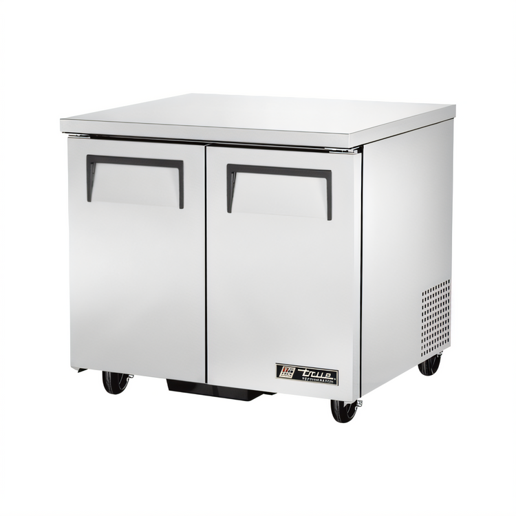Product image #1 for True TUC-36-HC 36-Inch 2-Section Undercounter Refrigerator with Stainless Steel Doors