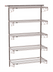 Thumbnail image #1 for Metro SmartWall Tall Wall-Mounted 5-Shelf Wire Shelving Starter Kit, Metroseal Gray