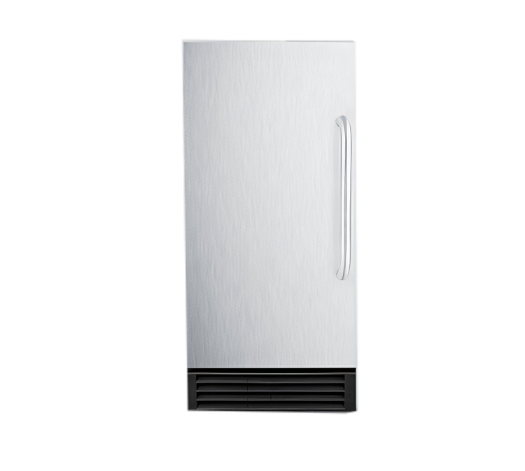 Product image #1 for Summit Commercial ADA-Compliant Built-In/Freestanding Full-Size/Dice Cube Ice Maker with 50 Lb. Daily Production, 25 Lb. Bin