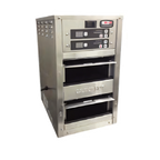 Thumbnail image #1 for Carter-Hoffmann (Middleby) MZ213GS-2T Countertop Hot Food Holding Cabinet, Single-Sided, 2-Pan, Programmable Electronic Controls, Stainless Steel