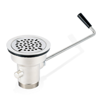 Twist Waste Sink Drain Valve