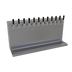 Thumbnail image #1 for Glastender 12-Faucet Wall-Mount Glycol-Cooled Draft Dispensing Tower, 38-Inch Wide