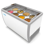 Thumbnail image #1 for Koolmore KM-ICD-49SD 8-Tub Ice Cream Dipping Display Freezer, 13 Cu. Ft., Sliding Glass Top, Self-Contained Refrigeration