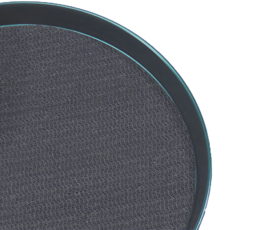 Product image #1 for American Metalcraft 13-Inch Round Black Non-Slip Bar Tray Mat