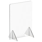 Thumbnail image #1 for Winco ACSS-2432 Countertop Acrylic Safety Shield, Clear, 24"W x 32"H x 14"D