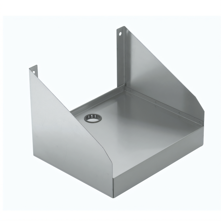 Product image #1 for Krowne Silver Series Stainless Steel Blender Shelf, 10-Inch Deep