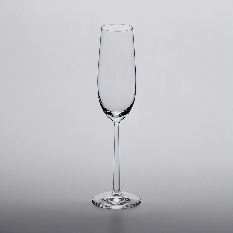 Product image #1 for Lucaris Shanghai Soul Stemmed Champagne Flute Glass, 8.5 oz, Clear, Case of 24