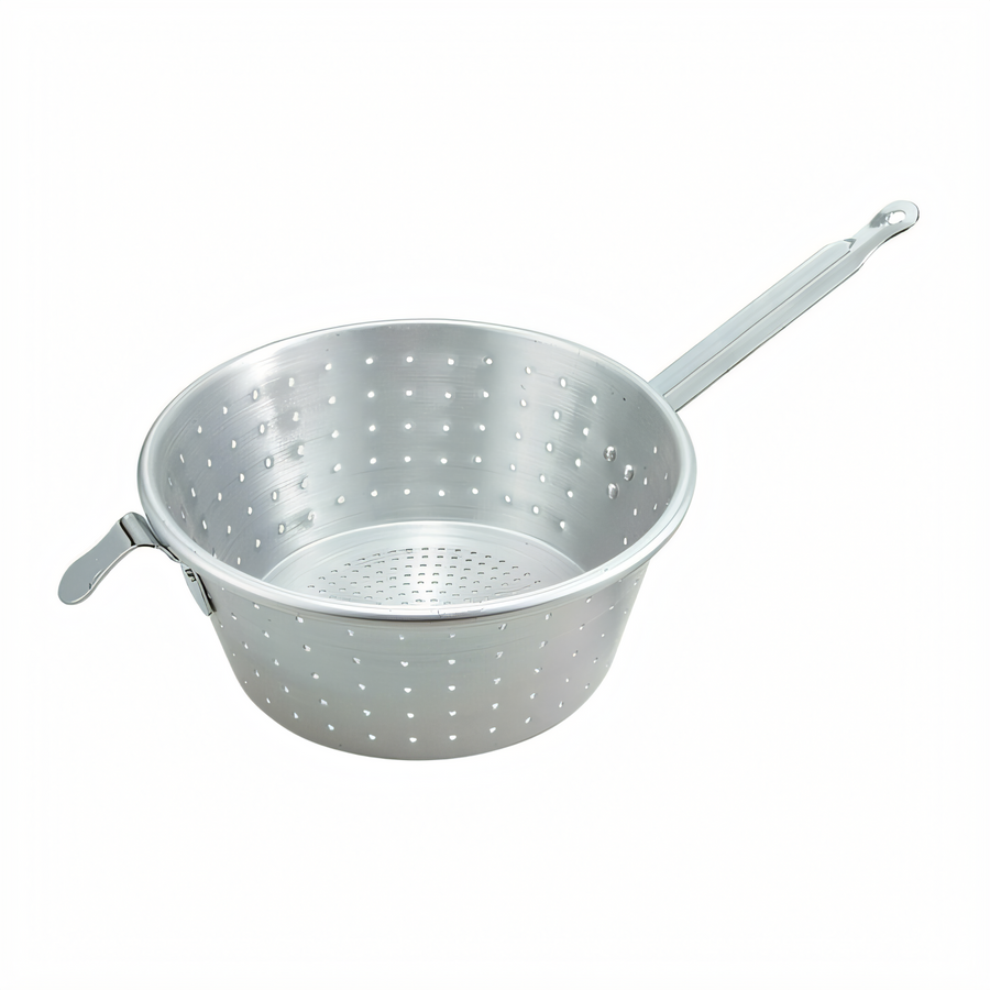 Product image #1 for Winco 10-Inch Tapered Aluminum Spaghetti Strainer