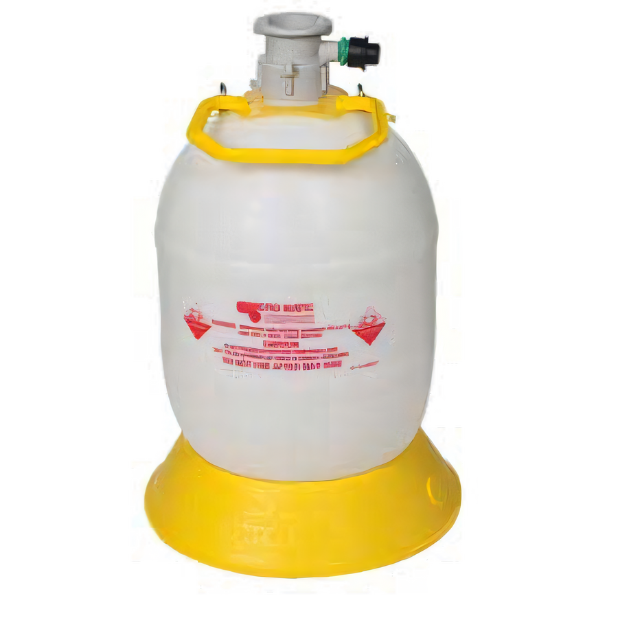 Product image #1 for D-System Cleaning Bottle, 3.9 Gallon with Cap and Dip Tube