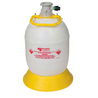 D-System Cleaning Bottle, 3.9 Gallon with Cap and Dip Tube